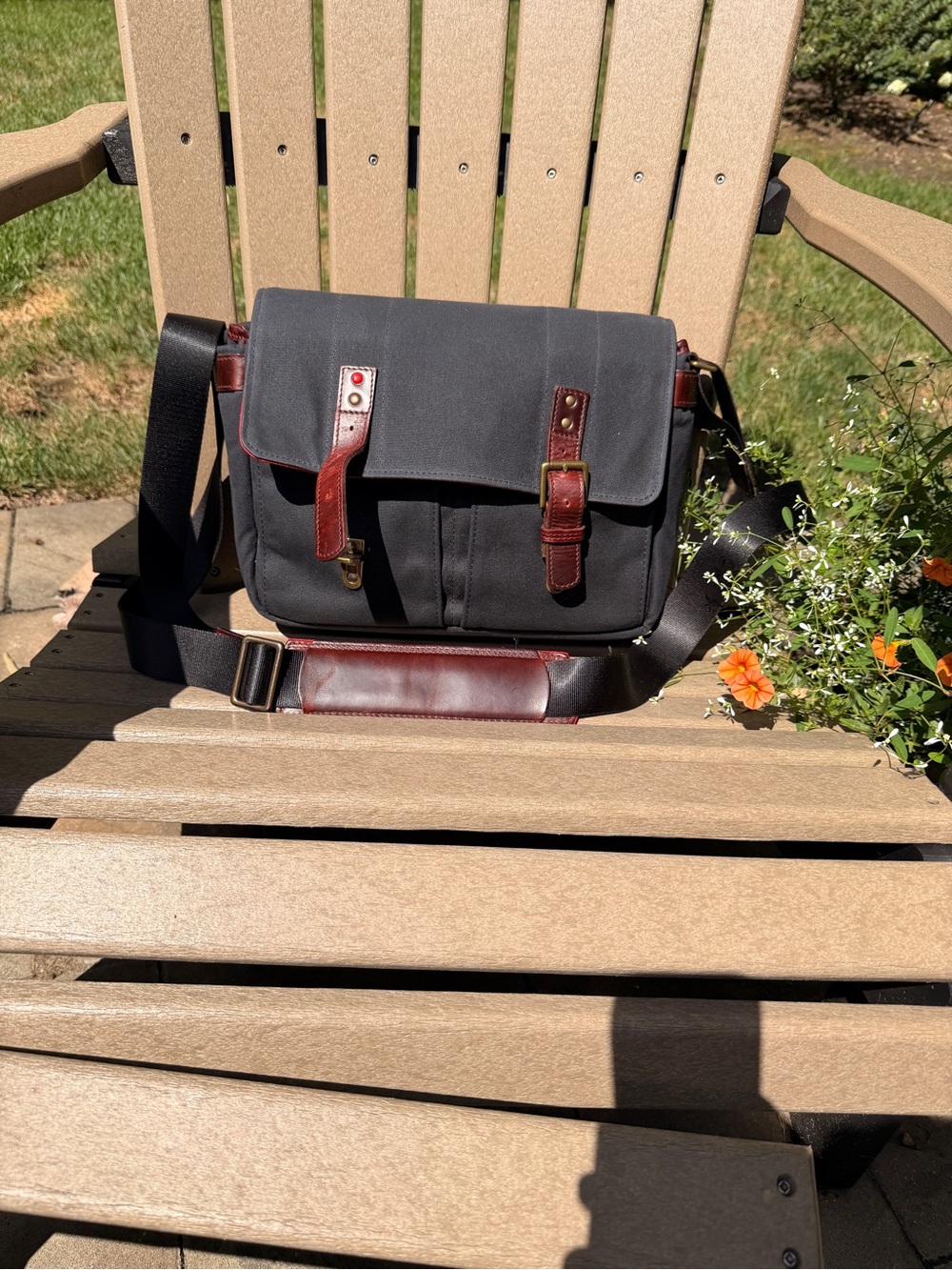 ONA Prince Street Leica Edition Camera Bag Black Waxed Canvas